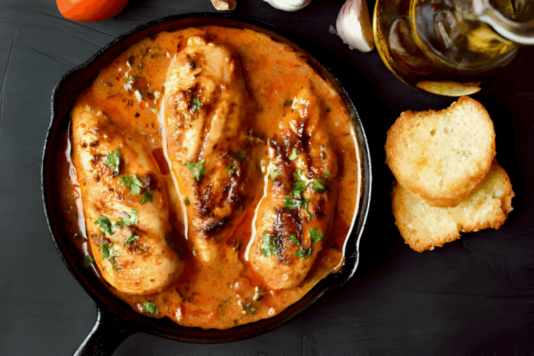 Cast iron chicken breast