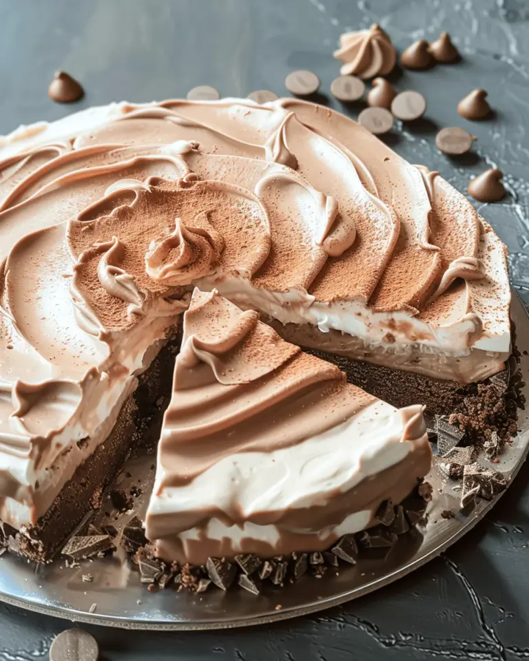 Easy Chocolate Mousse Cake Recipe
