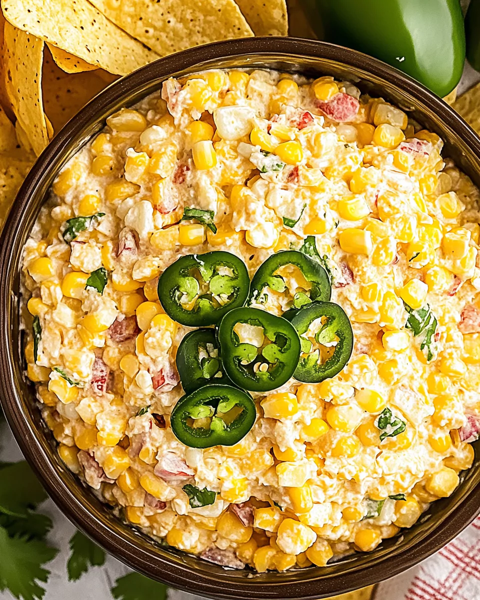 Crockpot Jalapeno Corn Dip Crockpot Jalapeno Corn Dip