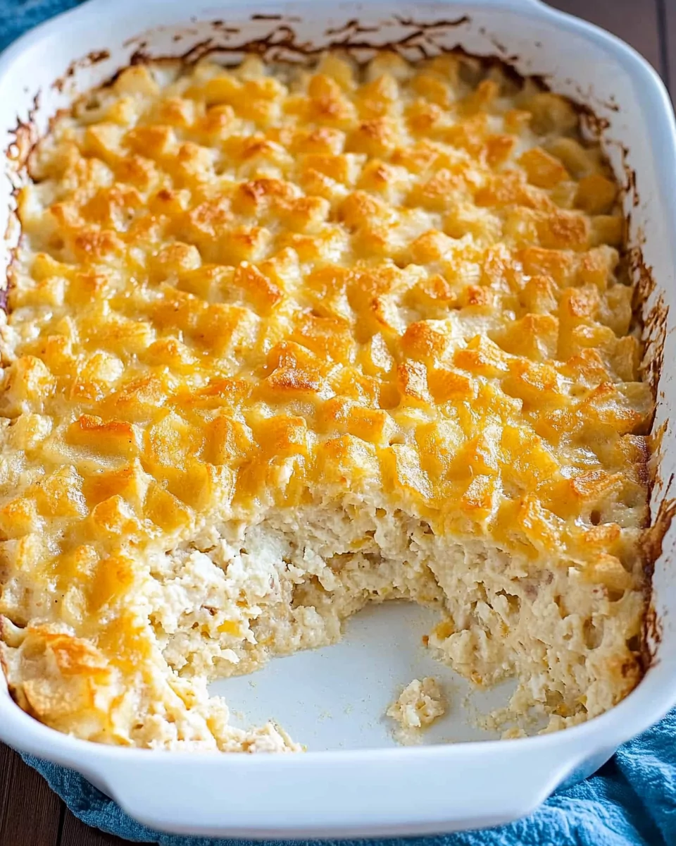 Hash Brown Casserole (Cracker Barrel Copycat!) Hash Brown Casserole (Cracker Barrel Copycat!)