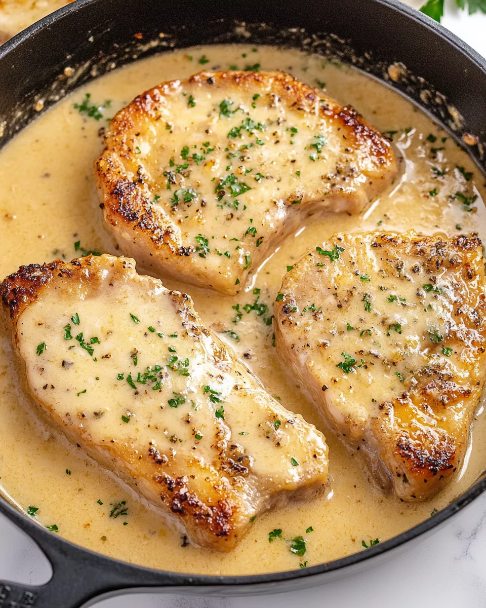 Garlic Parmesan Pork Chops Garlic Parmesan Pork Chops