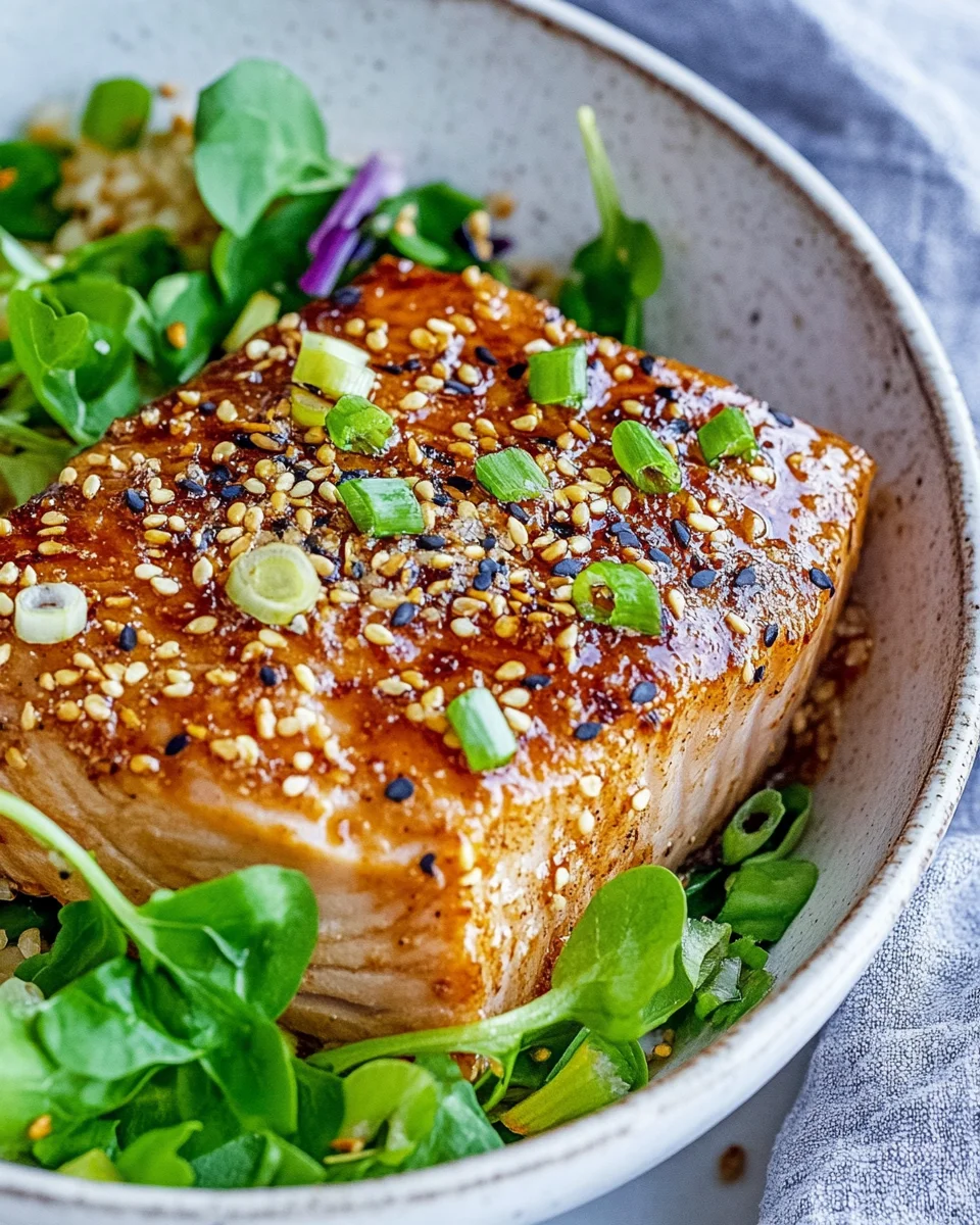 Asian Tuna Steak Asian Tuna Steak