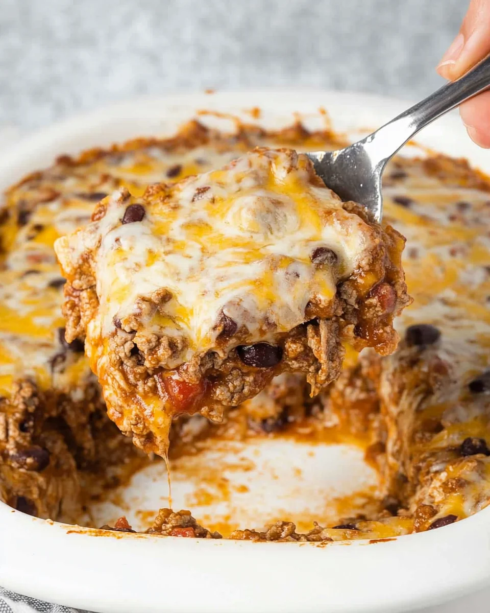 Beef Enchilada Casserole Beef Enchilada Casserole