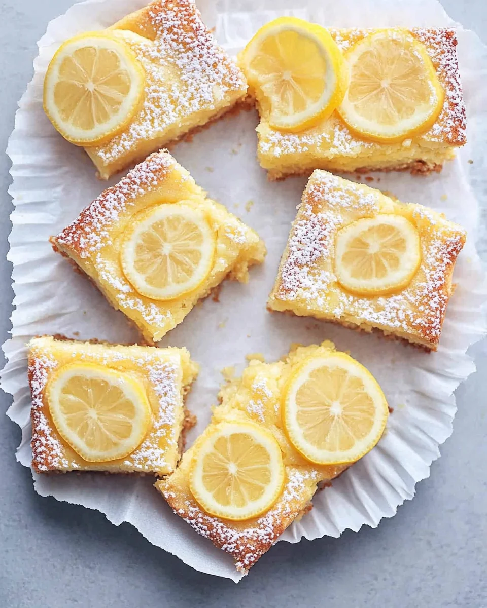 Cream Cheese Lemon Bars Cream Cheese Lemon Bars