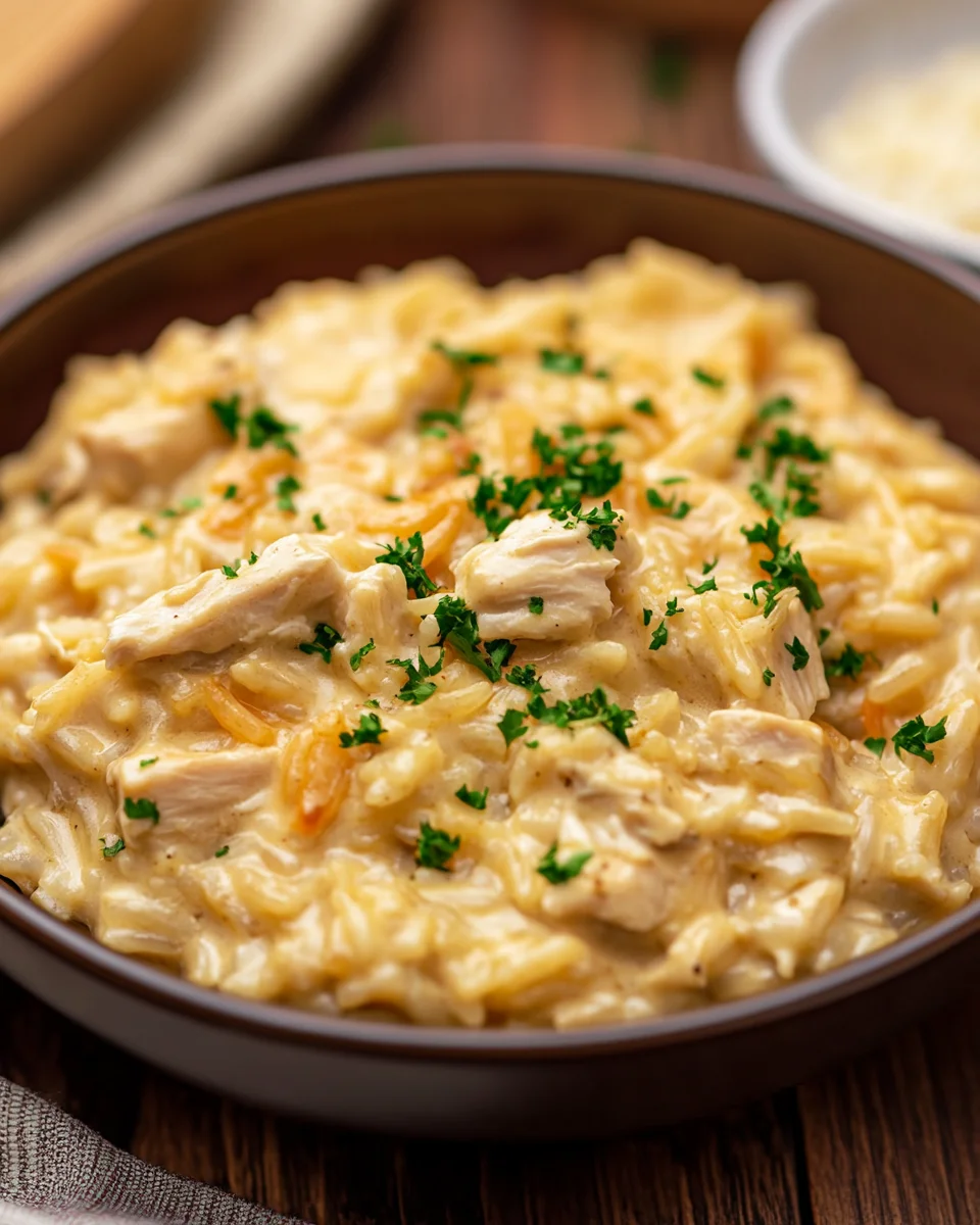 Creamy Chicken and Rice Casserole Creamy Chicken and Rice Casserole