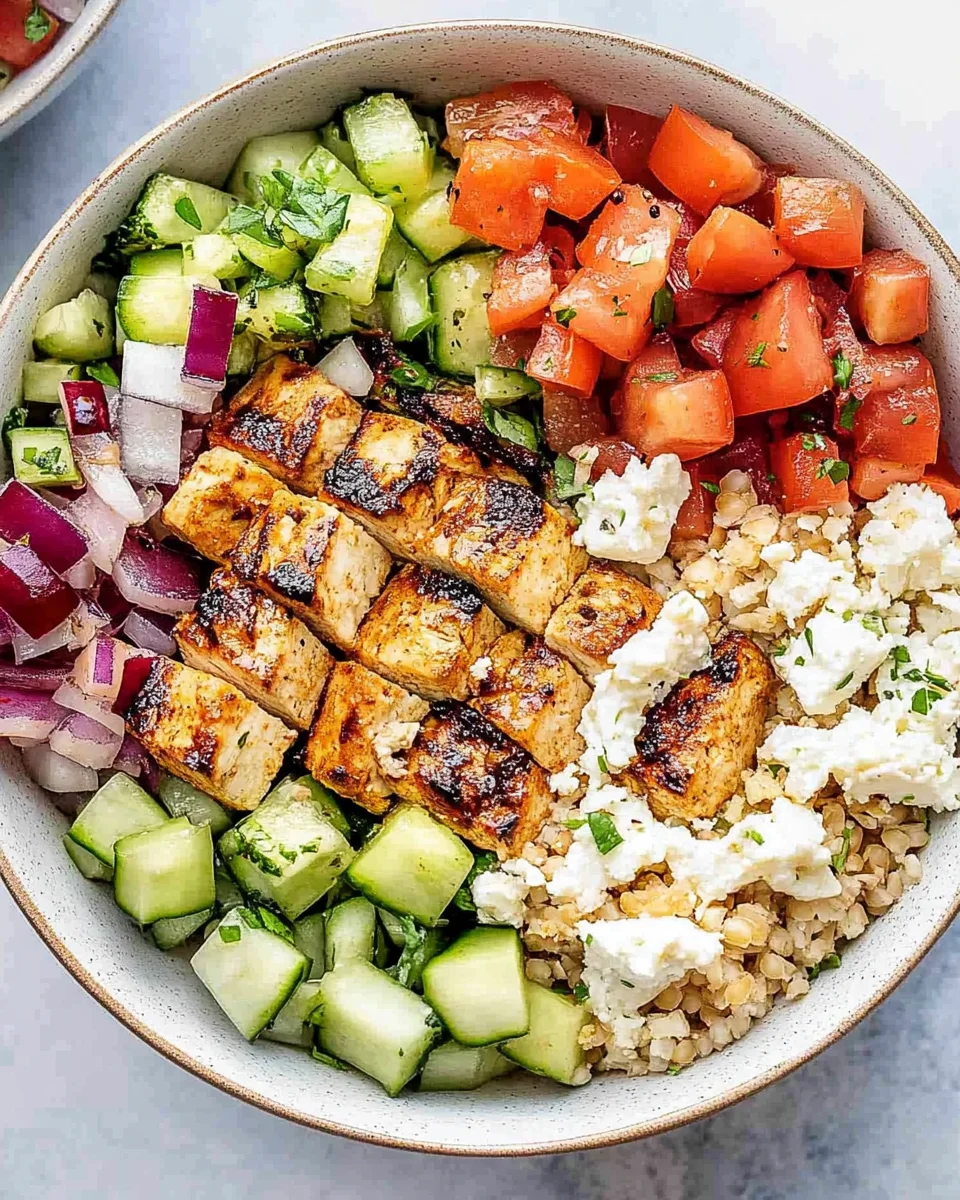 Greek Chicken Bowl Greek Chicken Bowl