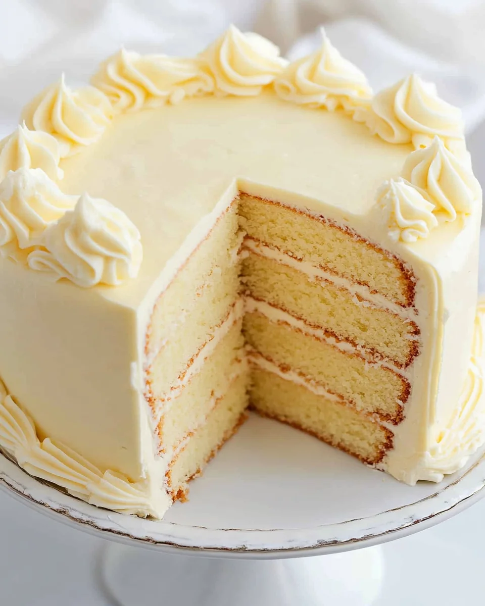 Homemade Vanilla Cake Homemade Vanilla Cake