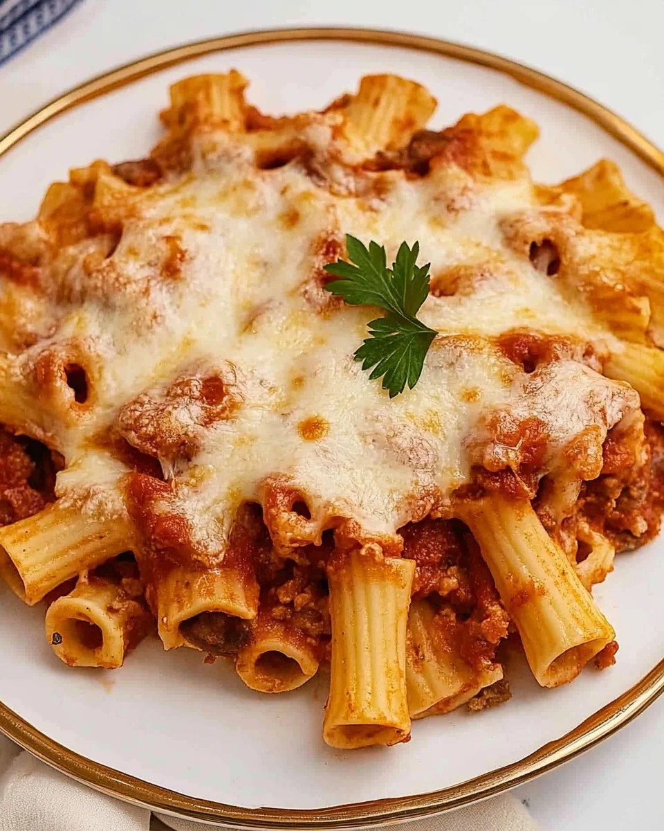 Italian Sausage Baked Ziti Italian Sausage Baked Ziti