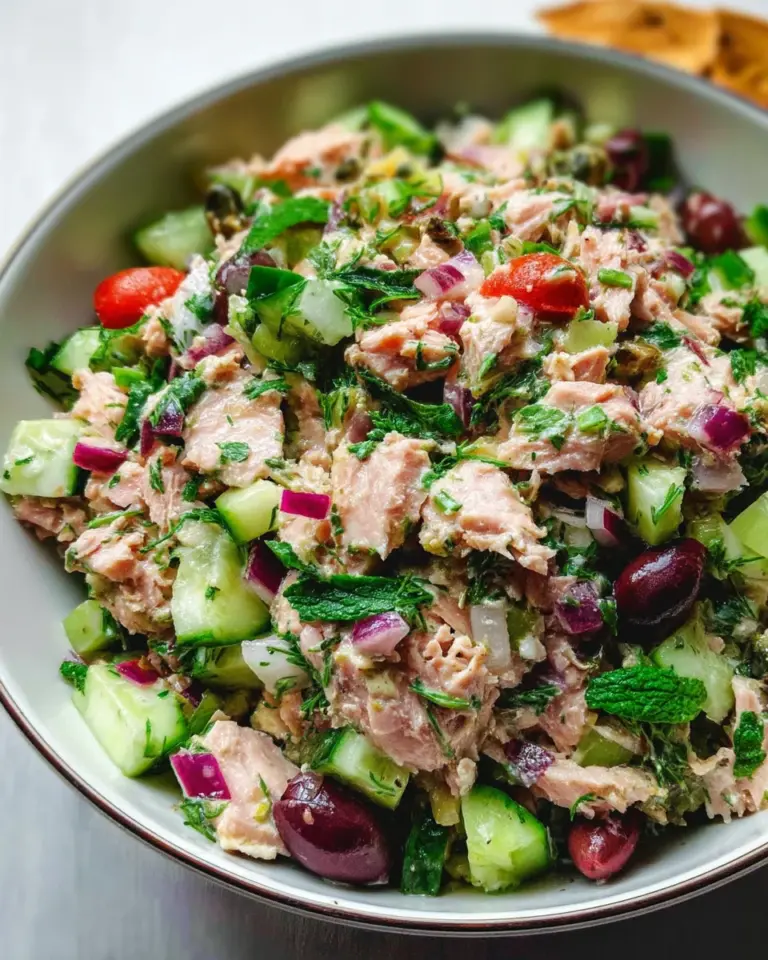 10-Minute Mediterranean Tuna Salad