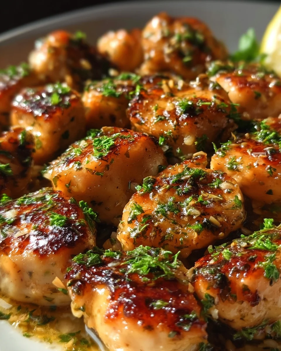 15-Minute Garlic Butter Chicken Bites 15-Minute