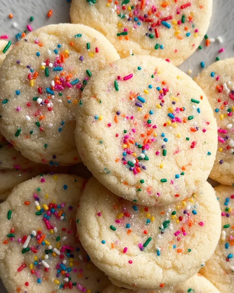 3-Ingredient Easy Sugar Cookies