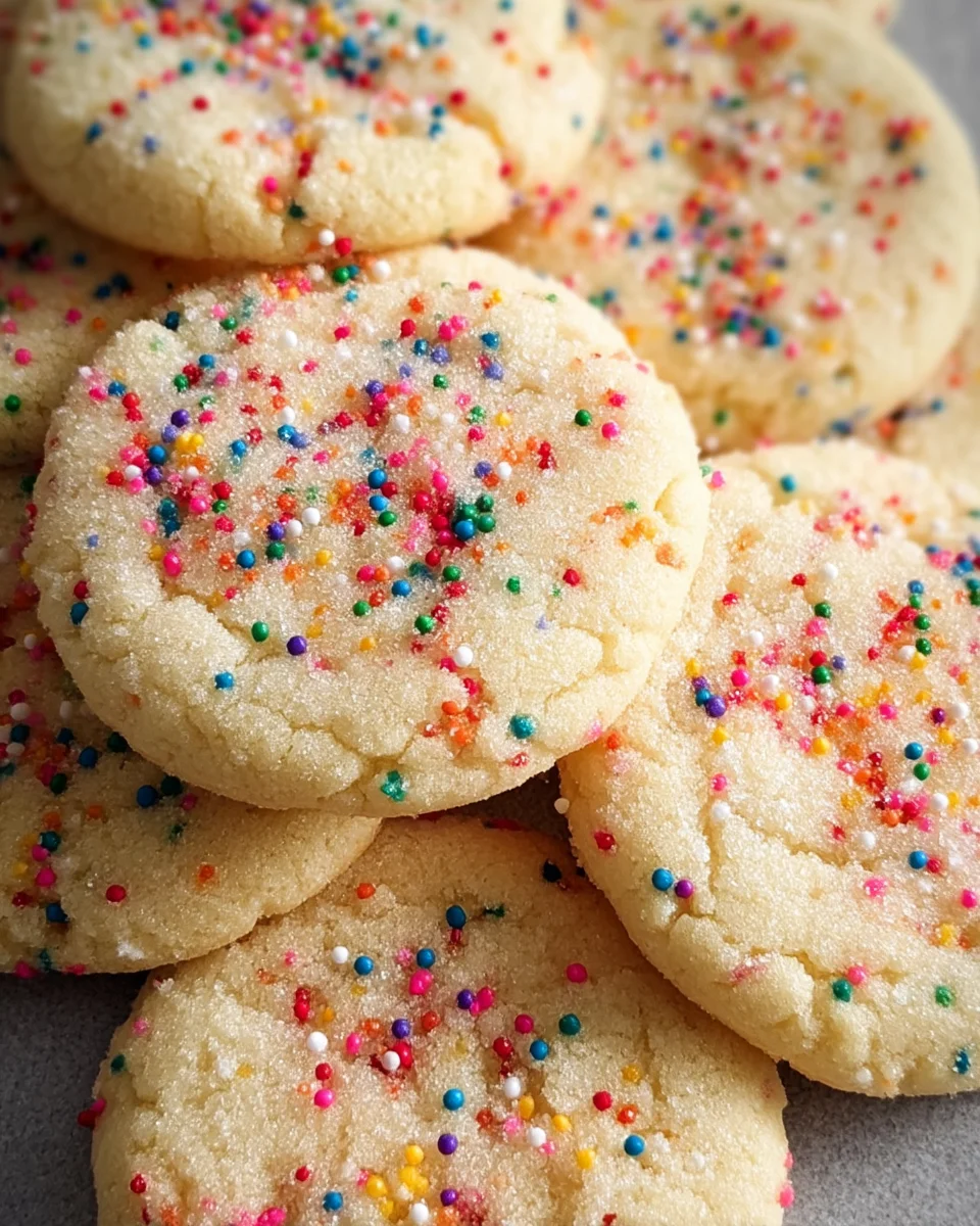 3-Ingredient Easy Sugar Cookies 3-Ingredient