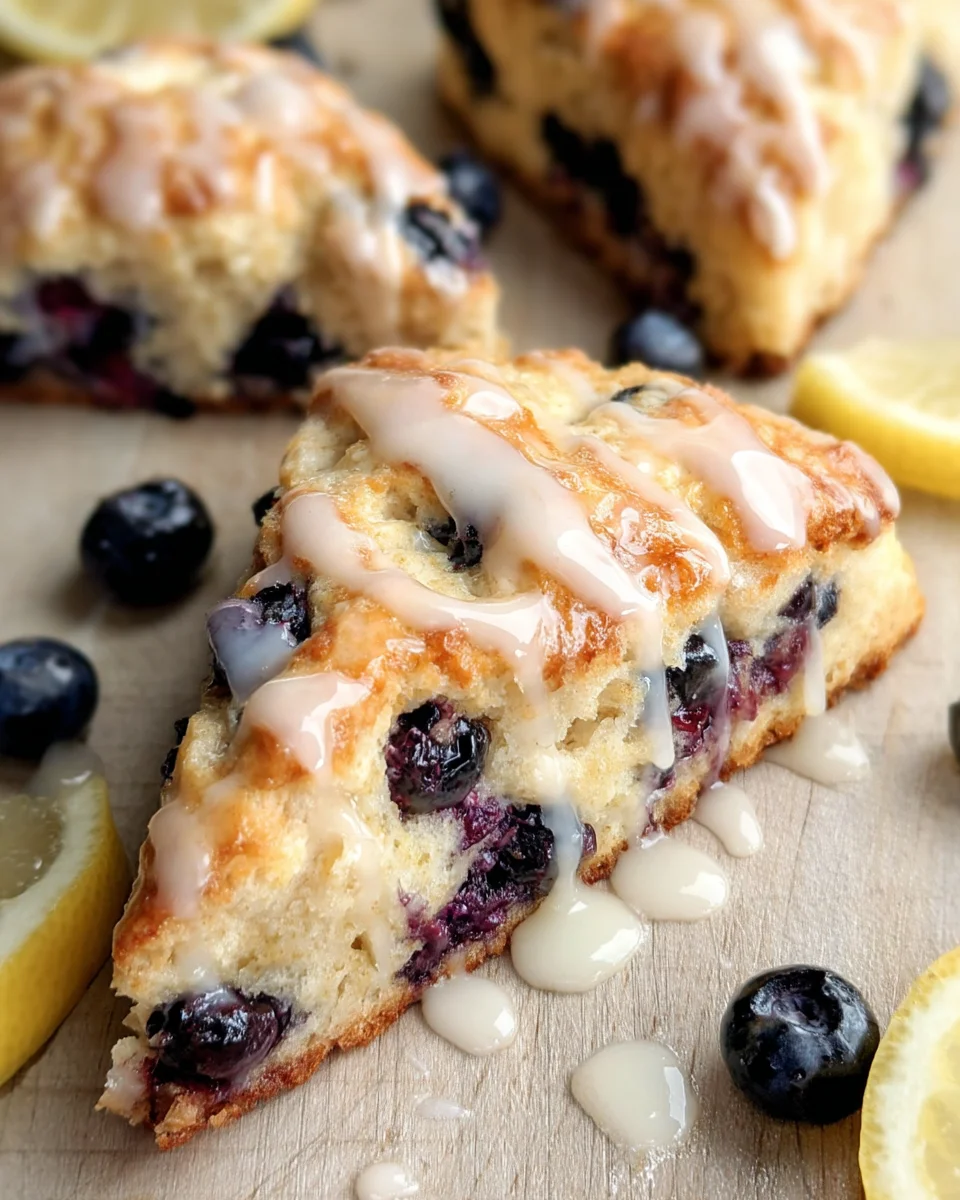 Almond Flour Lemon Blueberry Scones Almond