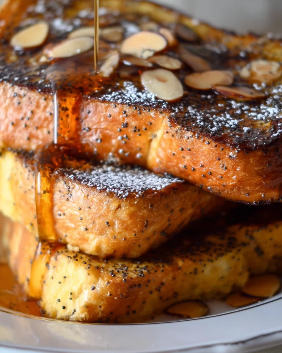 Almond Poppy Seed French Toast Almond