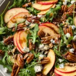 Apple Arugula Salad with Maple Pecans Apple Arugula Salad with Maple Pecans