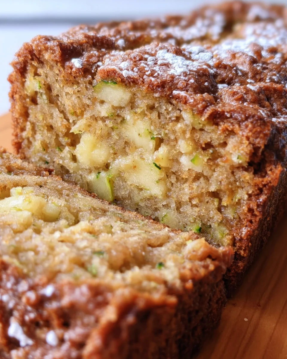 Apple Zucchini Bread Apple