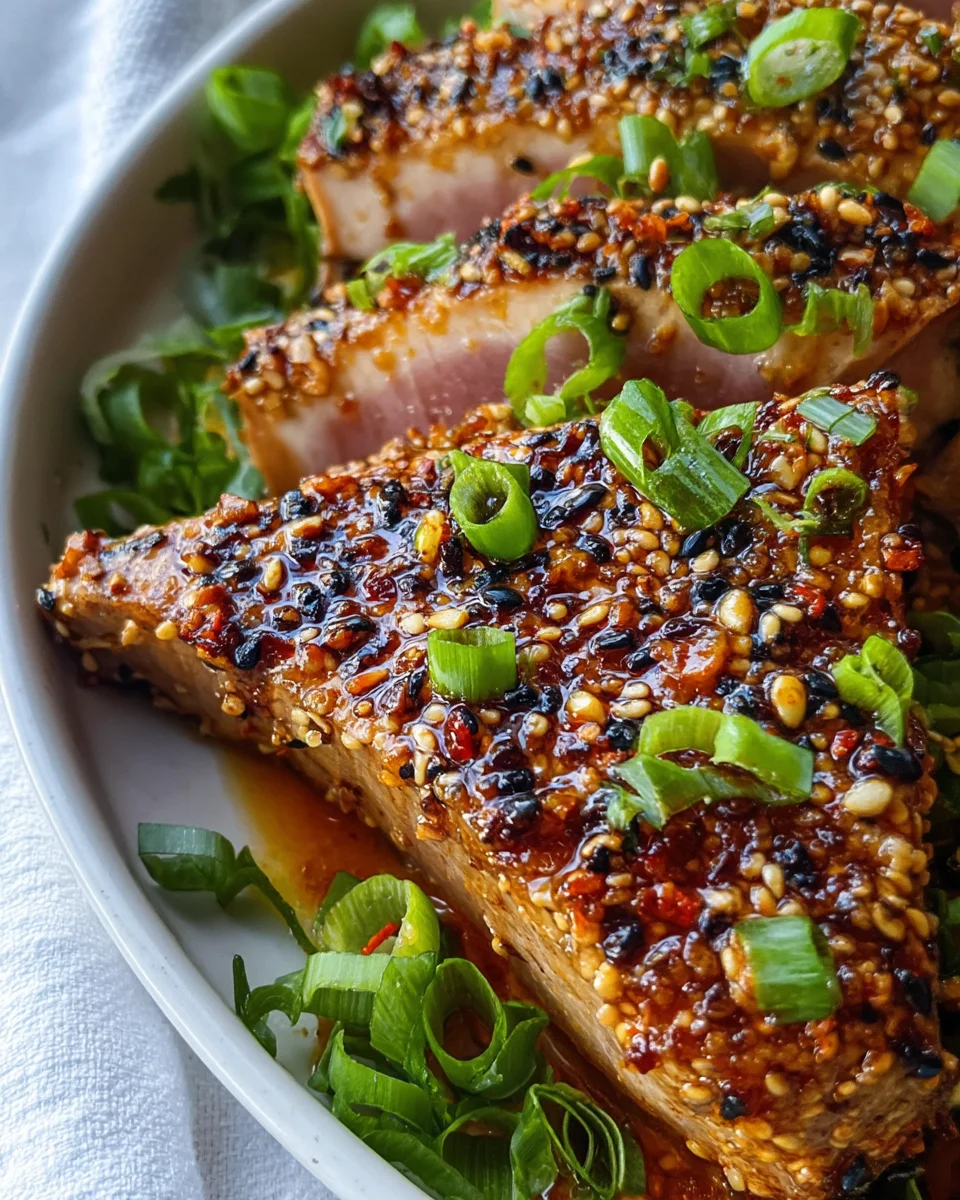 Asian Tuna Steak Asian