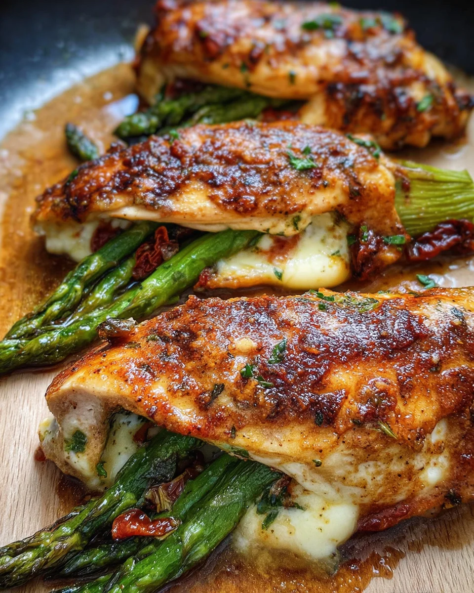 Asparagus Stuffed Chicken Fillet Asparagus Stuffed Chicken Fillet