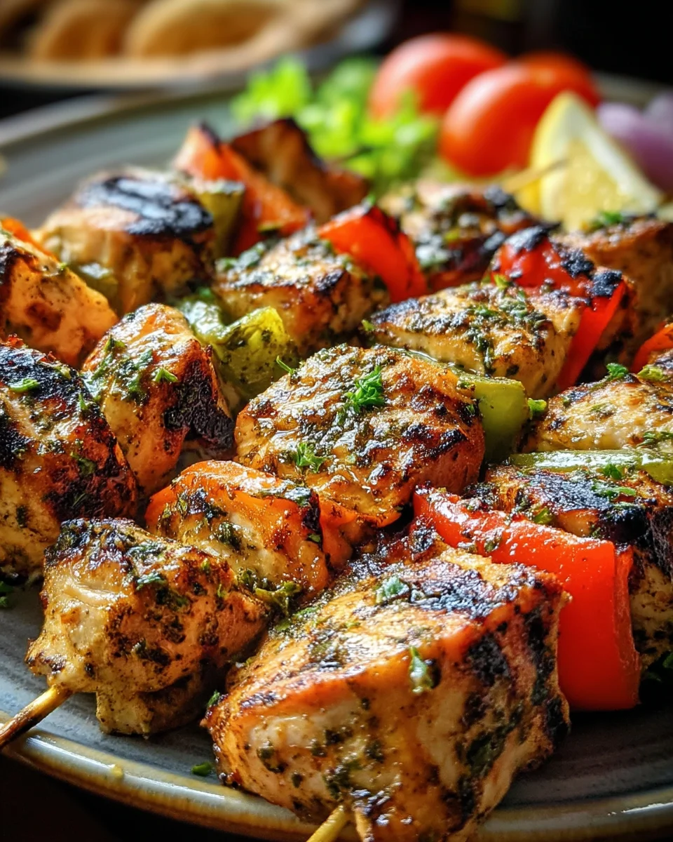 Authentic Greek Chicken Souvlaki Authentic