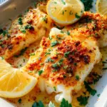Baked Cod with Lemon