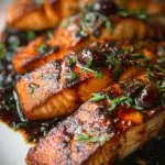 Balsamic Glazed Salmon Balsamic Glazed Salmon