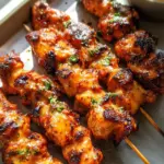 Bang Bang Chicken Skewers