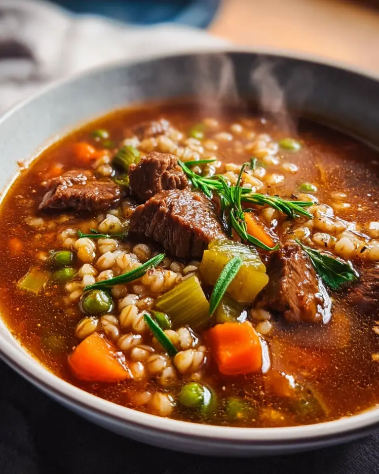 Beef Barley Soup