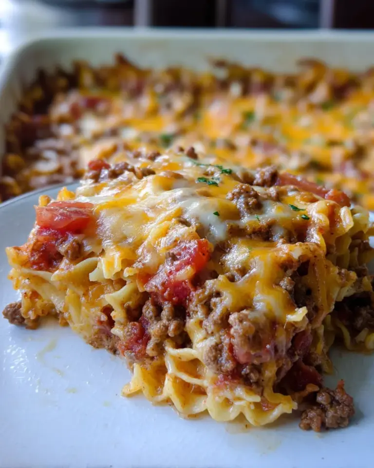 Beef Lombardi Casserole