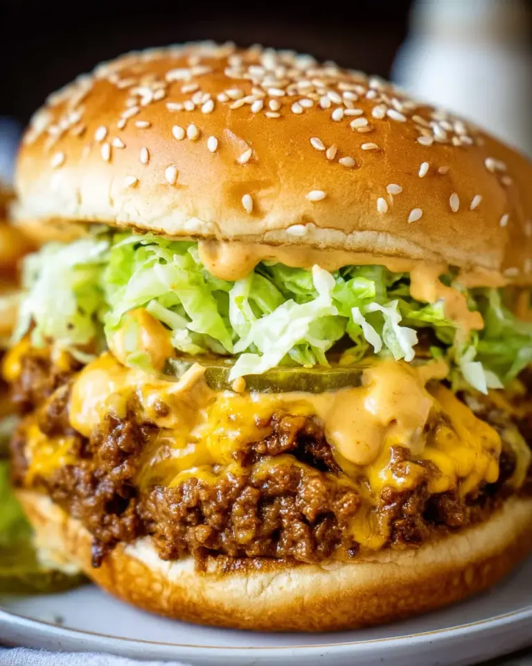 Big Mac Sloppy Joes