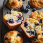 Blueberry Cottage Cheese Muffins