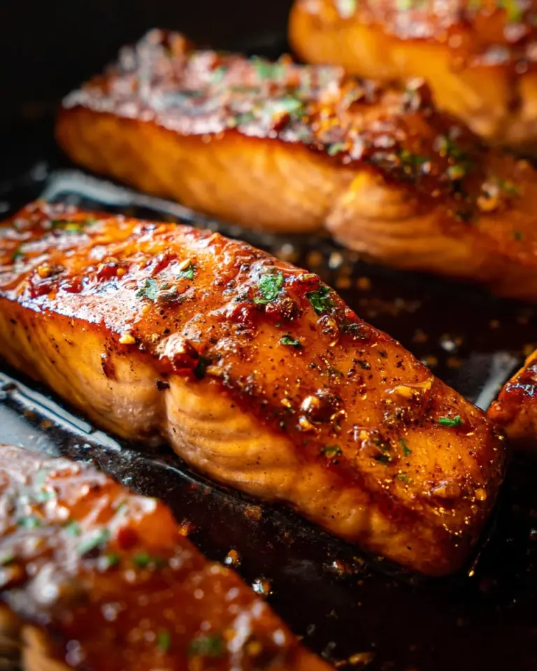 Brown Sugar Glazed Salmon