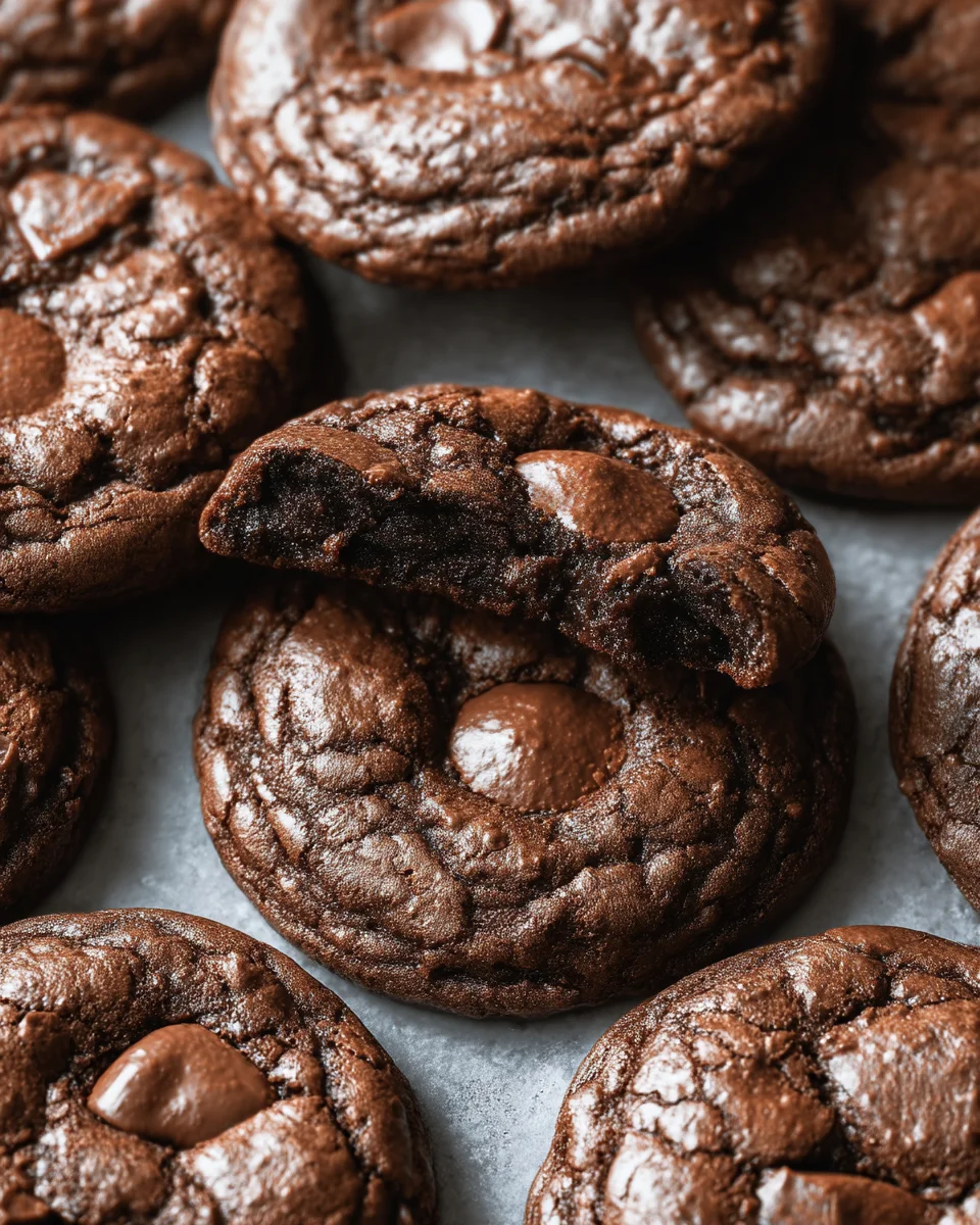 Brownie Mix Cookies Brownie