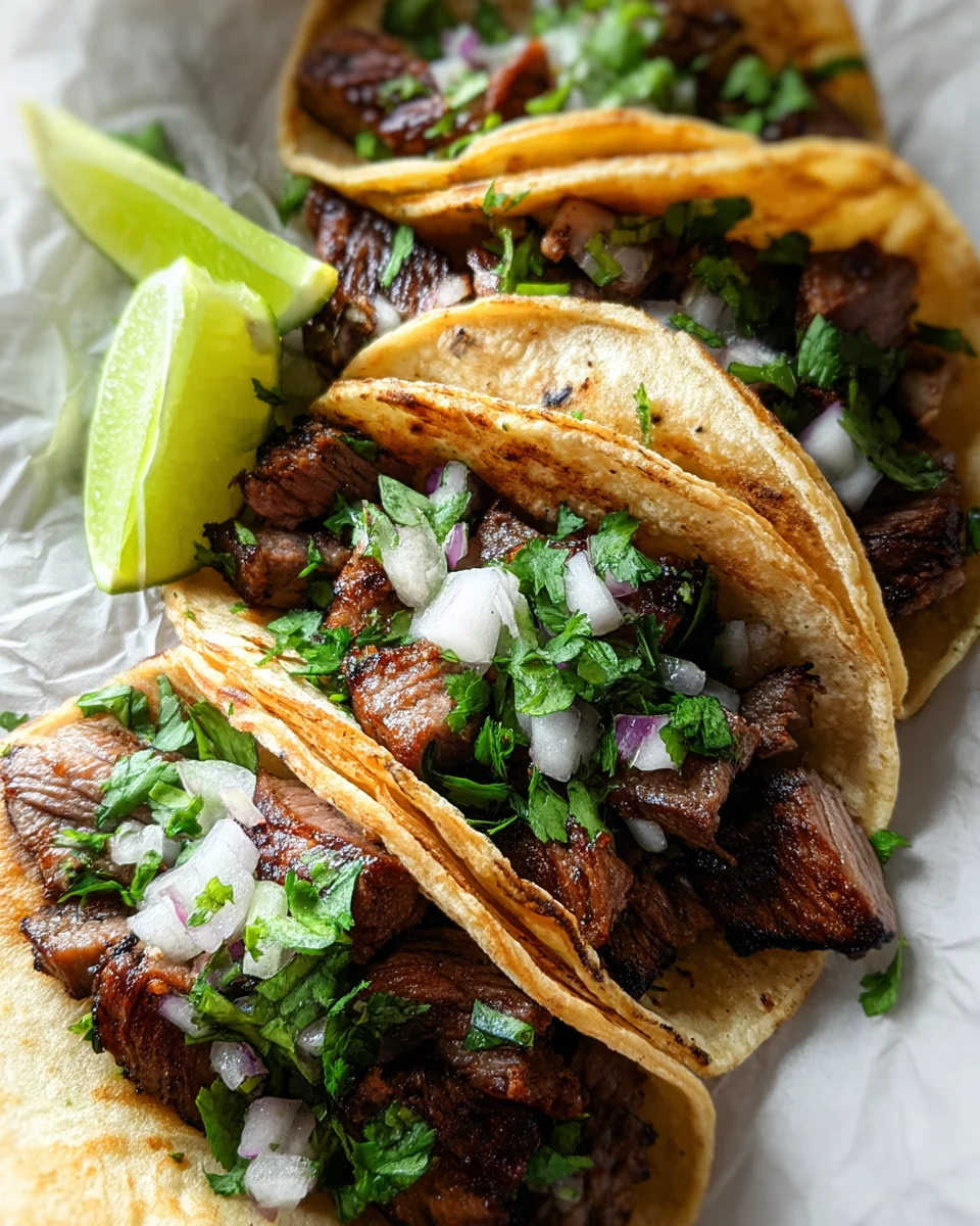 Carne Asada Mexican Street Tacos Carne
