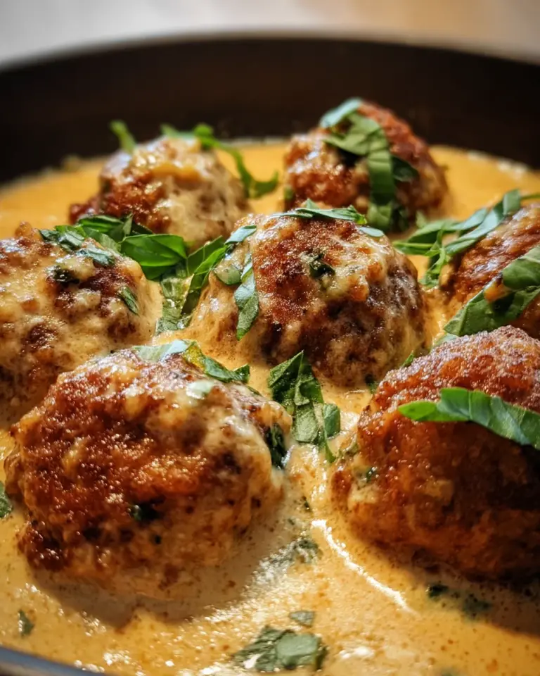 Carnivore Creamy Meatballs