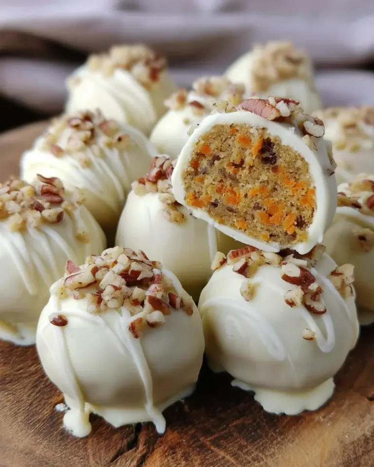 Carrot Cake Ball Truffles
