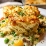 Cheddar Biscuit Topped Harvest Chicken Pot Pie Cheddar Biscuit Topped Harvest Chicken Pot Pie