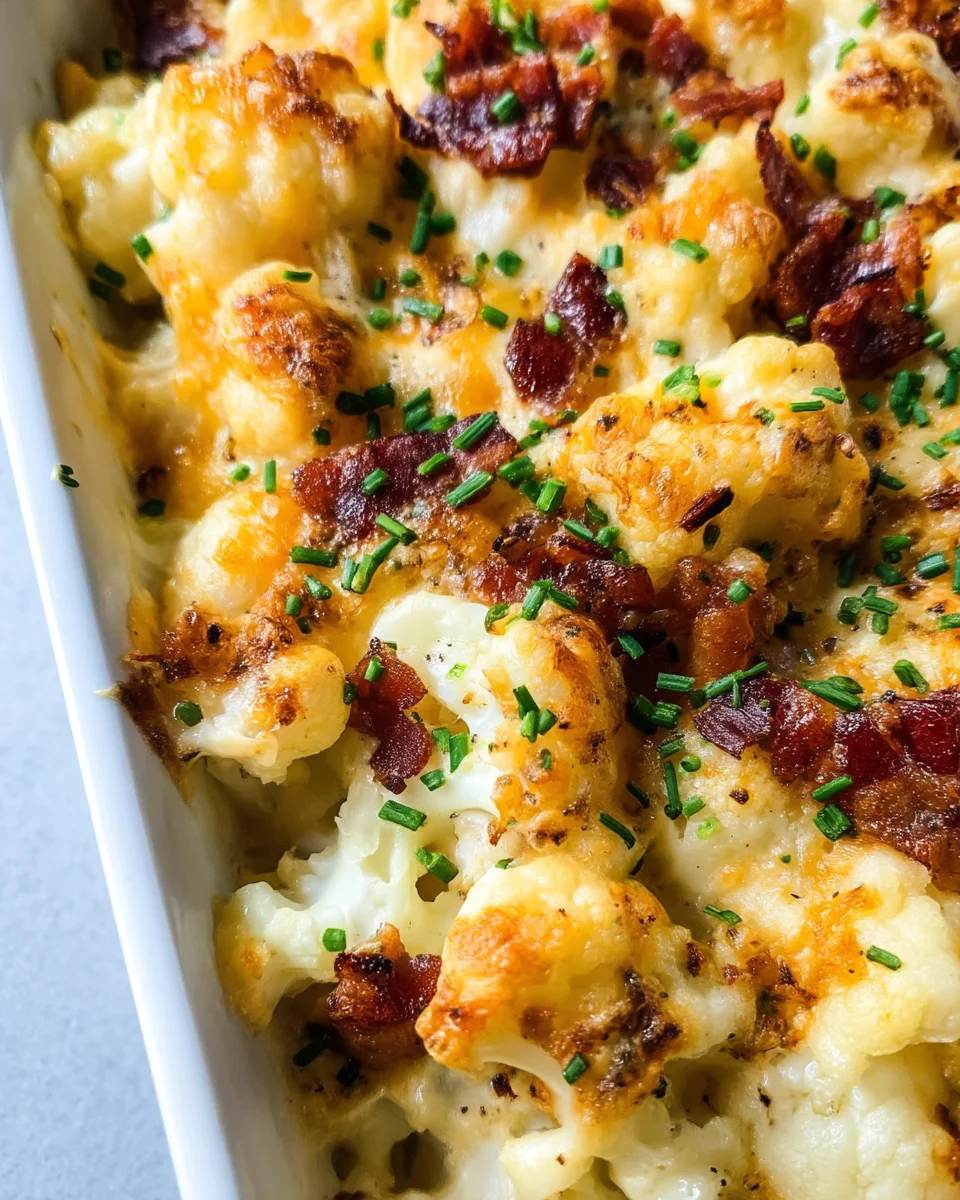 Cheesy Cauliflower Bake Cheesy Cauliflower Bake