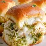 Cheesy Garlic Pesto Chicken Sliders Cheesy Garlic Pesto Chicken Sliders