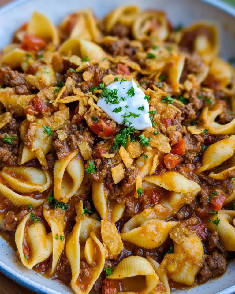 Cheesy Taco Pasta