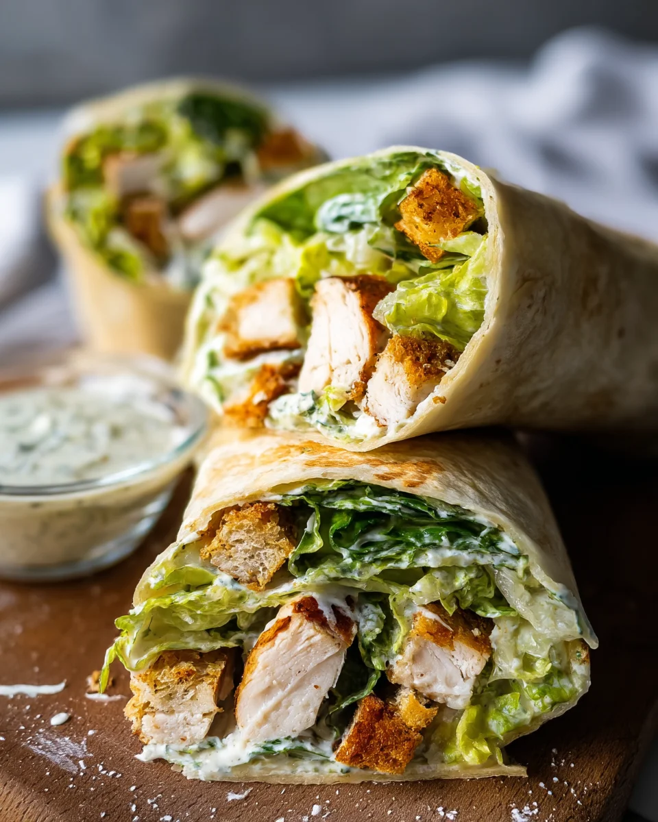 Chicken Caesar Wrap Chicken