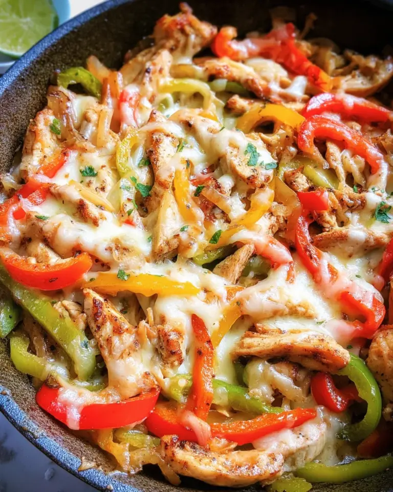 Chicken Cheesesteak Skillet