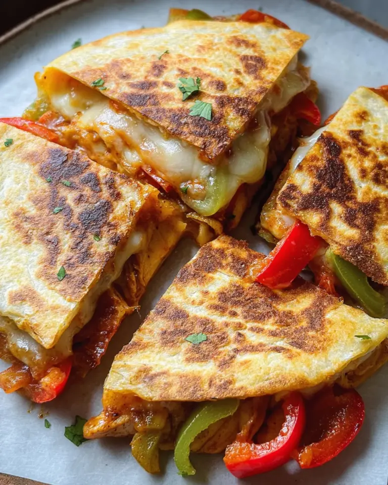 Chicken Fajita Quesadillas