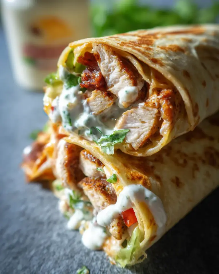 Chicken Ranch Wraps