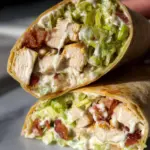 Chopped Chicken Caesar Salad Wrap Chopped Chicken Caesar Salad Wrap