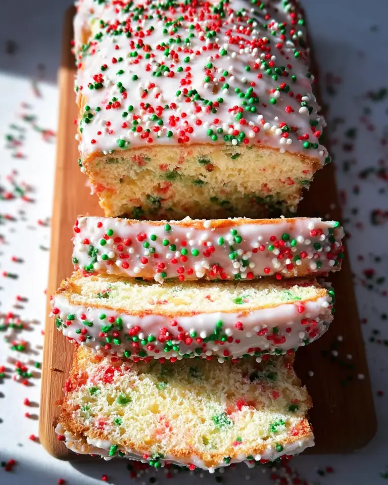 Christmas Sprinkle Buttermilk Bread