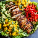Cilantro Lime Chicken Salad with Mango Avocado Salsa Cilantro Lime Chicken Salad with Mango Avocado Salsa