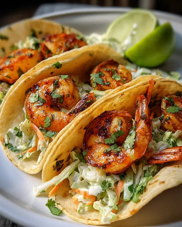 Cilantro Lime Shrimp Tacos