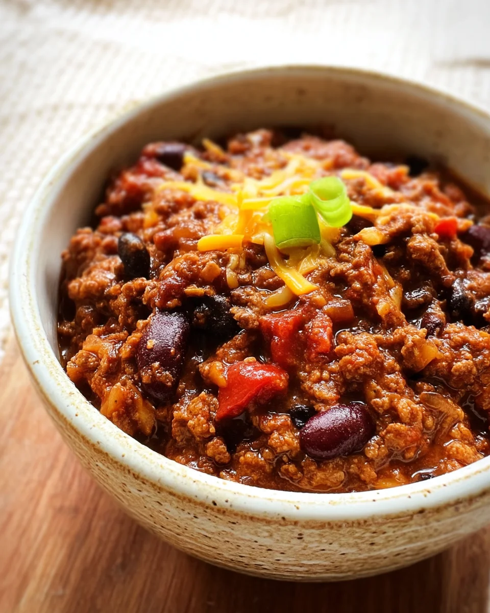 Classic Slow Cooker Chili Classic