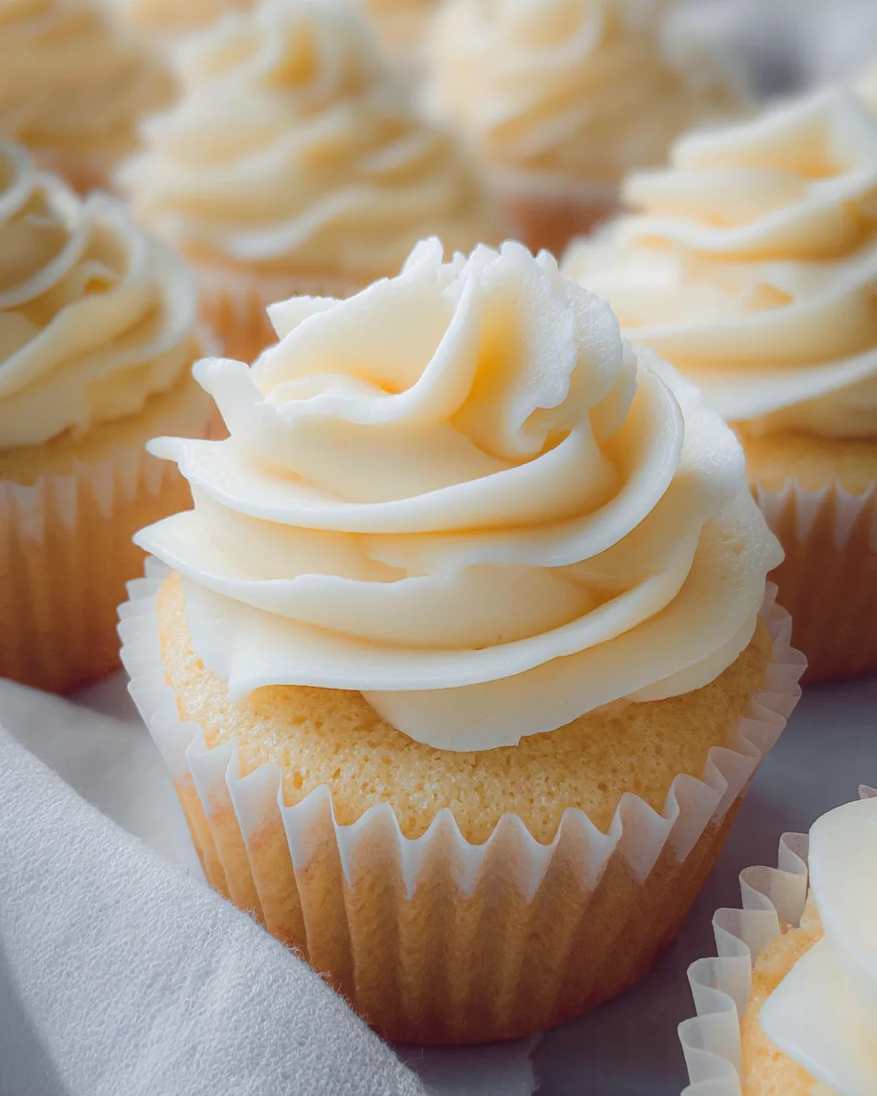 Classic Vanilla Cupcakes
