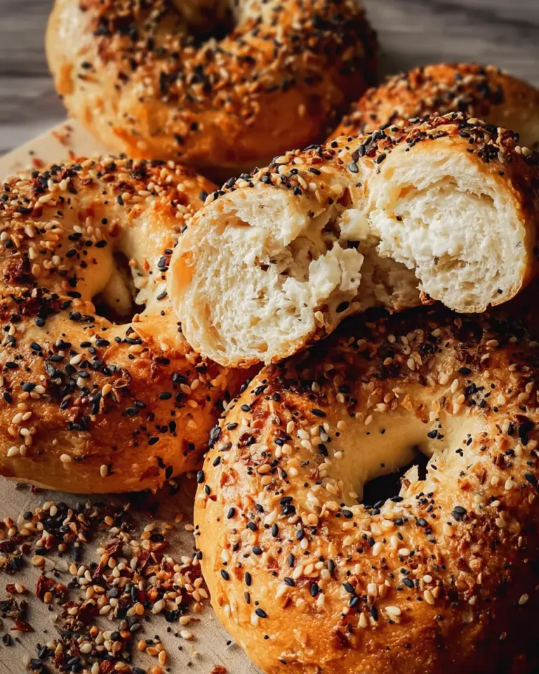 Cottage Cheese Protein Bagels